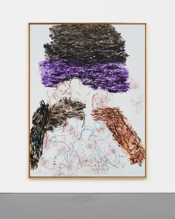 Artwork by Oliver Lee Jackson. Image Courtesy of Lisson Gallery.