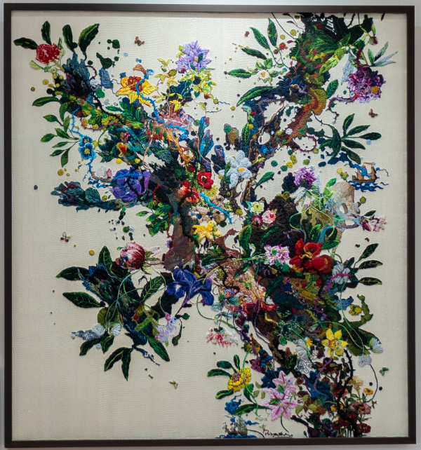 Artwork by SH Raza. Image Courtesy of Milaaya Art Gallery.