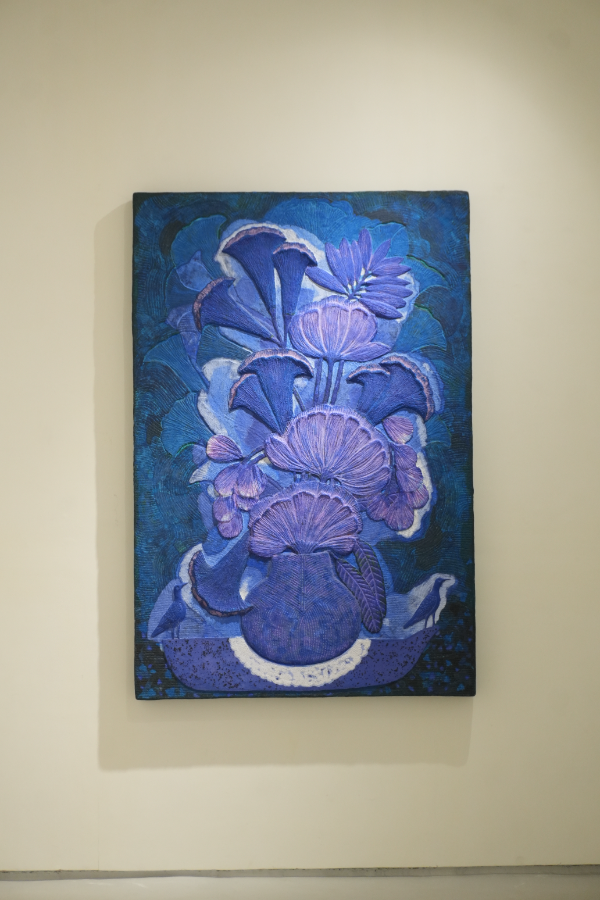 Artwork by Sajal Sasanka Sarkar. Image Courtesy of Rukshaan Art