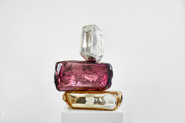 Micro Rock Formation Glass 59.1 by Arik Levy